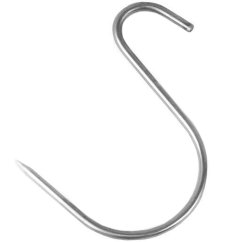 Asymetrické "S" háky do udírny 5 ks